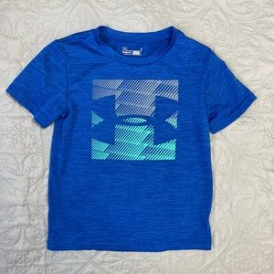 Boys | size 5 | under armour | sporty shirt | blue